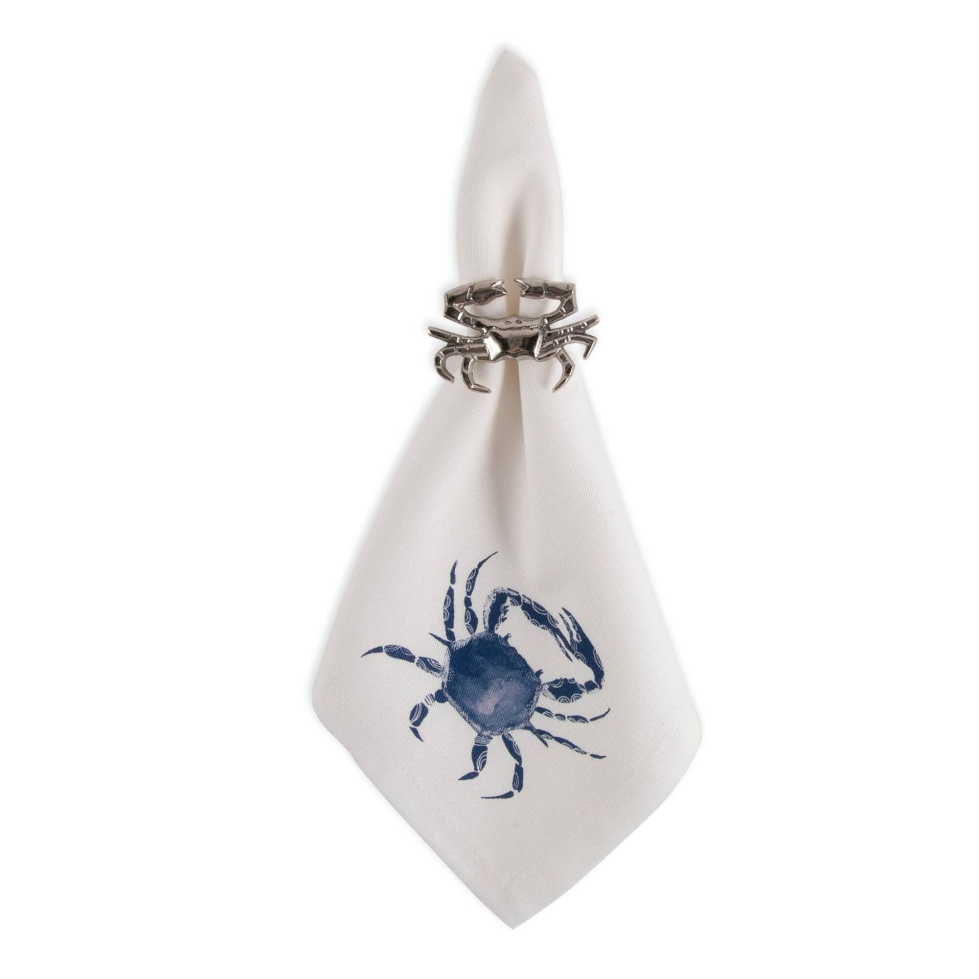 DII® Blue Crab Cloth Dinner Napkins, 6ct.